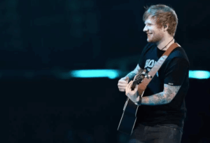 Ed Sheeran in New Zealand.